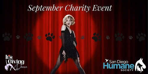 It's Giving Dance September Charity Event - San Diego Humane Society
