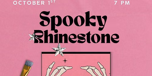 Spooky Rhinestone Painting- October 1st Stout House Alamo Ranch