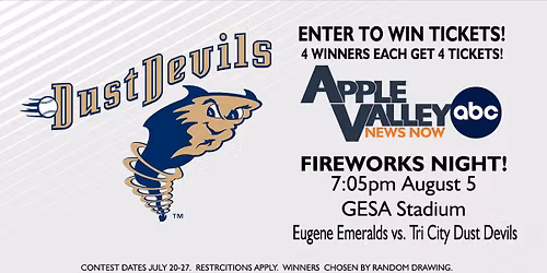 Eugene Emeralds at Tri-City Dust Devils