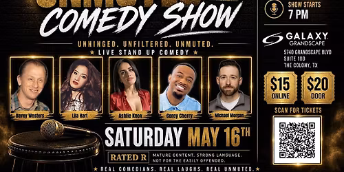 Unmuted Comedy Show - Galaxy Theatre Grandscape