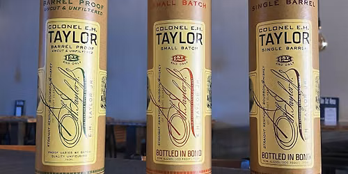 E.H. Taylor Tasting