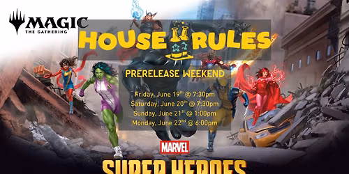  MTG Marvel Superheroes Prerelease
