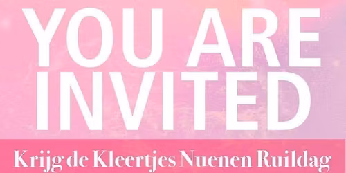 Ruildag KrijgdeKleertjes Nuenen