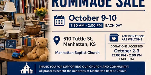 Church Rummage Sale