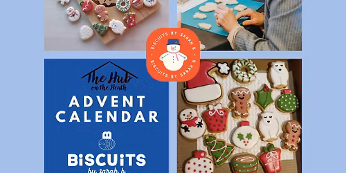 DIY Biscuit Advent Calendar @ the HUB Cafe