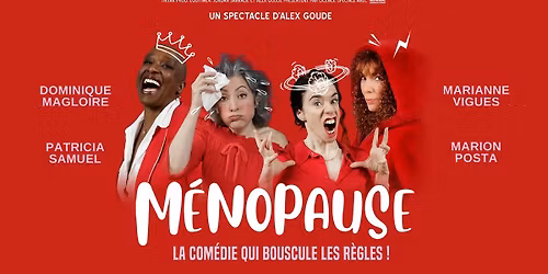 Ménopause • Joué-lès-Tours, Espace Malraux • 22 novembre 2025
