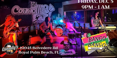 The Bango Bango\u2019s Return to Connolly\u2019s