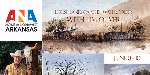 Loose Landscapes in Watercolor with Tim Oliver