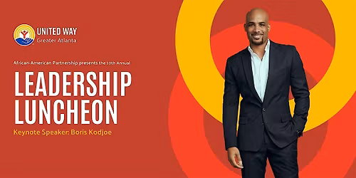 2026 African American Partnership (AAP) 10th Annual Leadership Luncheon....