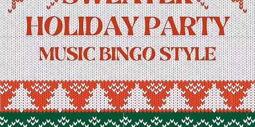 Ugly Sweater Party and ADULT Music Bingo at Rocco's