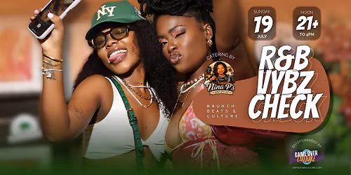 Nina P's presents R&B Vybz Check : Staten Island's Newest Brunch Experience
