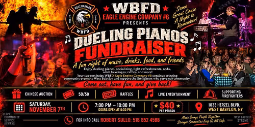 Eagle Engine Co.6 Dueling pianos fundraiser