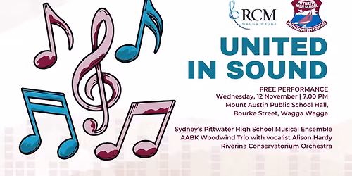 United in Sound: Pittwater High School Musical Ensemble and Riverina Conservatorium Orchestra
