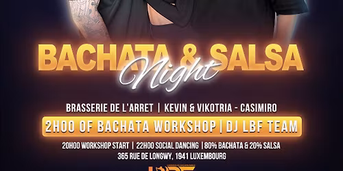 Bachata & Salsa Night by LBF\ud83d\udd25