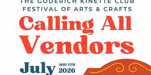 Goderich Kinette\u2019s\u2019 Festival of Arts and Crafts 