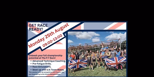 2025 TEAM U.K OCR World Championships Prep Training Day