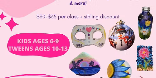 Kreative Art Class for Homeschooling Tweens