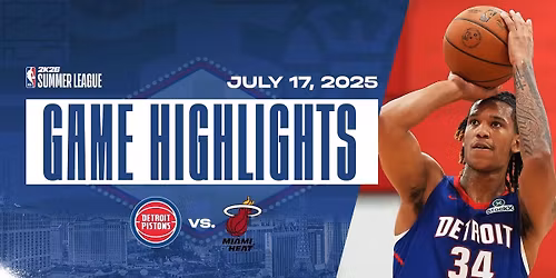 Miami Heat vs. Detroit Pistons