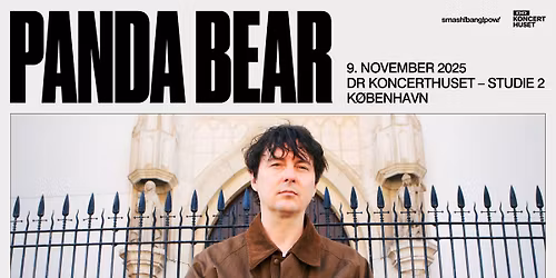 Panda Bear (US) i DR Koncerthuset, Studie 2 - AFLYST