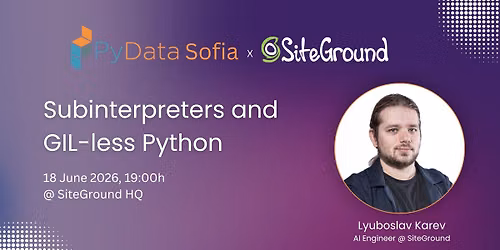 PyData Sofia & DSS Meetup June 2026