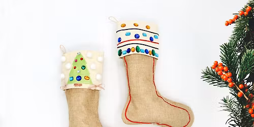Christmas Stocking Decorating Workshop - A Toit\u016b Christmas