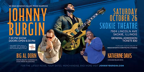 The Blues Is Alright Tour: The 3rd Annual Buck City Blues Festival