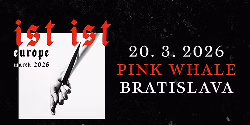 IST IST - 20.3.2026 Bratislava, Pink Whale
