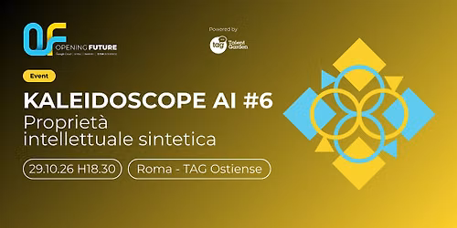 Kaleidoscope AI #6 | Propriet\u00e0 intellettuale sintetica