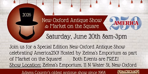 New Oxford Antique Show America250 Edition