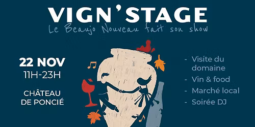 Vign'stage - Beaujolais Nouveau et March\u00e9 Local \ud83c\udf77