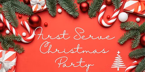 First Serve Caf\u00e9 Christmas Party