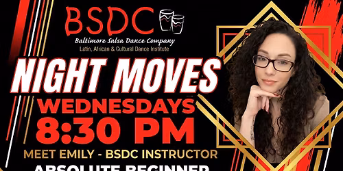 Salsa Lessons forAbsolute Beginners! New Spring Series! Wednesdays @8:30pm!