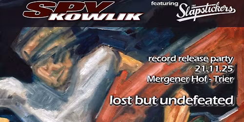 Lost but undefeated - the Spy Kowlik album release show
