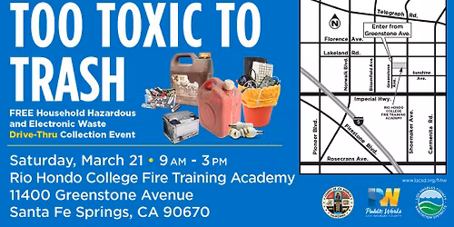 Santa Fe Springs Household Hazardous Waste & E-Waste Roundup