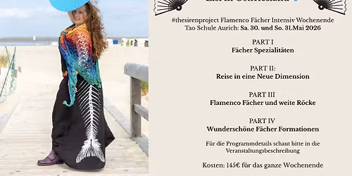#thesirenproject Flamenco F\u00e4cher Intensiv Wochenende mit Lisi Br\u00fcmmer