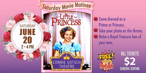 Cinematheque: "Kids' Day"- Saturday at the Movies!