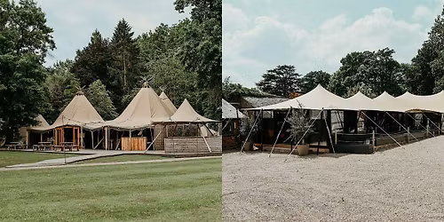 Tipis at Whatton House & The Fable Yard Spring Open Day 2026