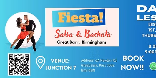 Salsa and Bachata Lesson in Great Barr