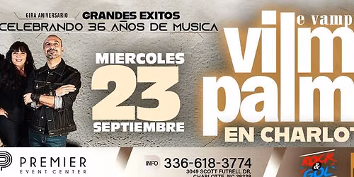 Vilma Palma e Vampiros en Charlotte