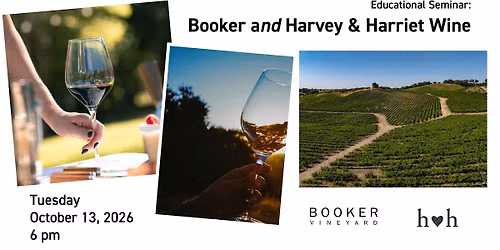 Educational Seminar:  Booker and Harvey & Harriet