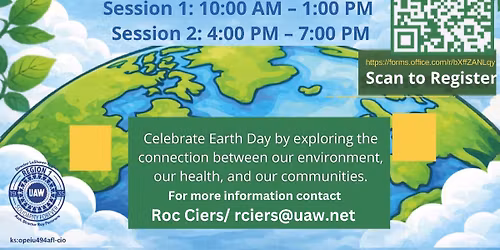 UAW Region 1 Earth Day Workshop