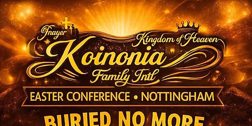 Easter Conference Nottingham