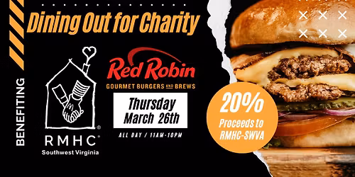 Red Robin Dining for Charity Day