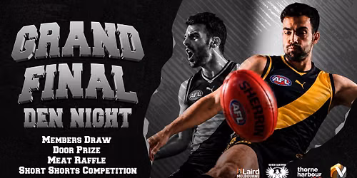 VICBEARS DEN NIGHT \u2014 AFL GRAND FINAL EDITION!