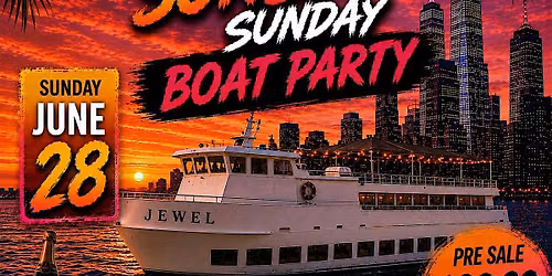 Latin Sunset Sunday Boat Party | Jewel Yacht NYC