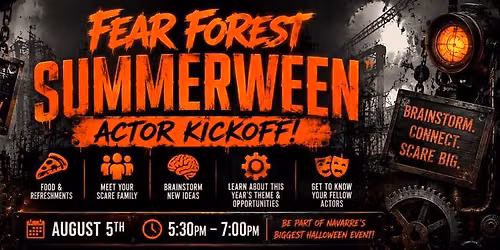 Summerween Fear Forest Actor Meet Up Event