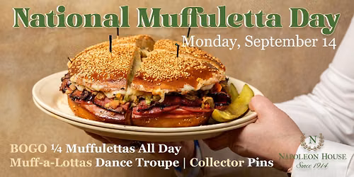National Muffuletta Day [1st Annual]