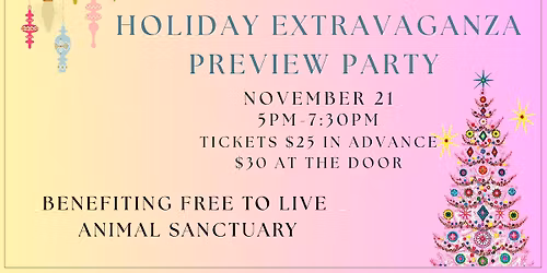 Holiday Extravaganza Preview Party