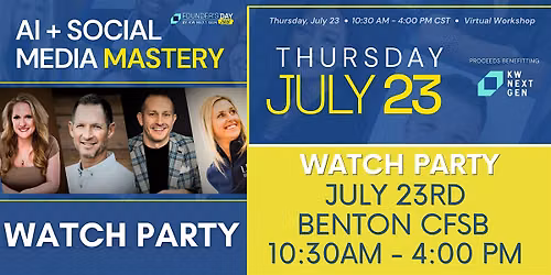 AI & Social Media Mastery - Watch Party
