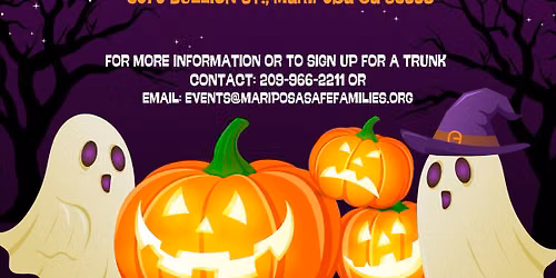 Mariposa Safe Families TRUNK OR TREAT!! 